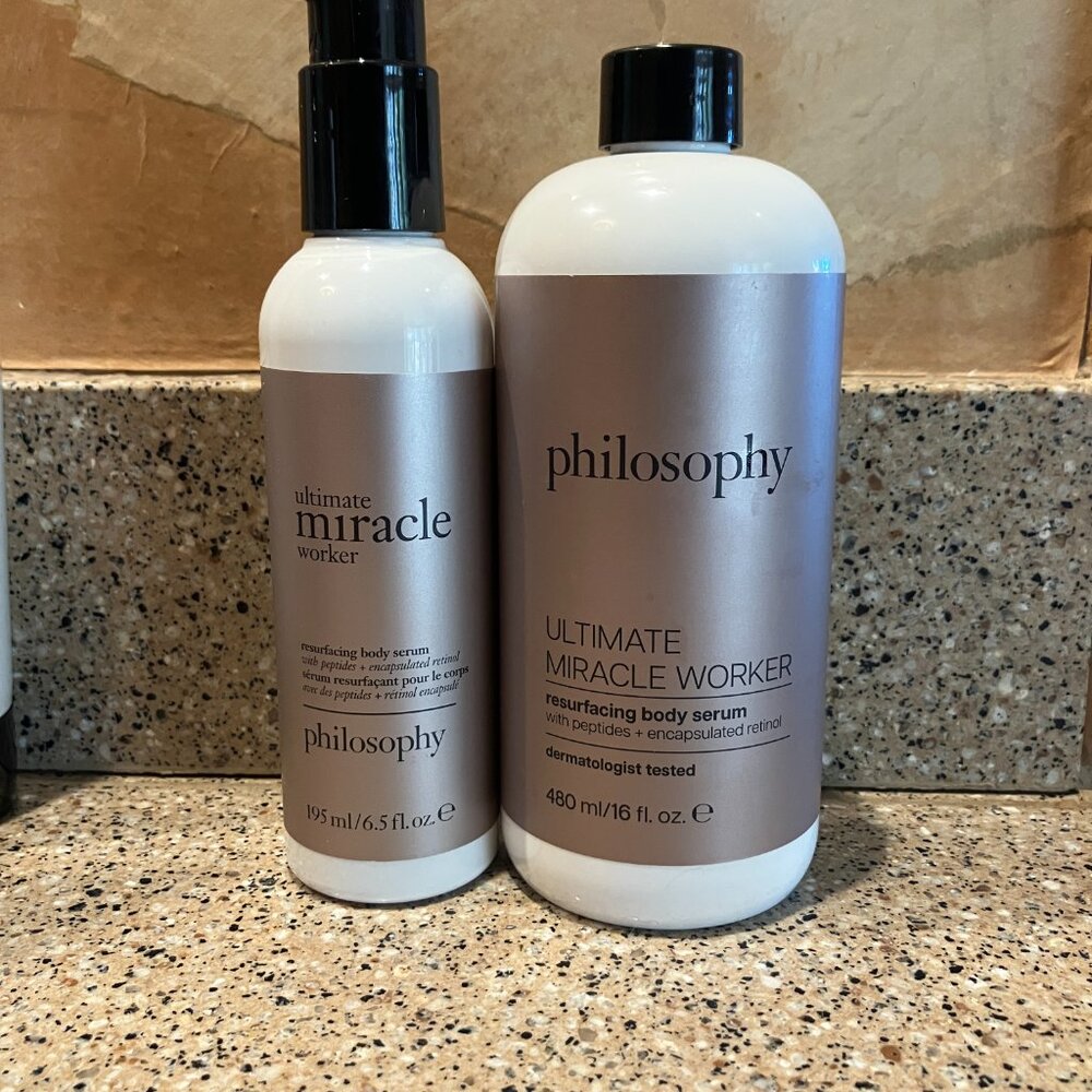 Philosophy Ultimate Miracle Worker Body Serum With Refill! NEW - Picture 3 of 3